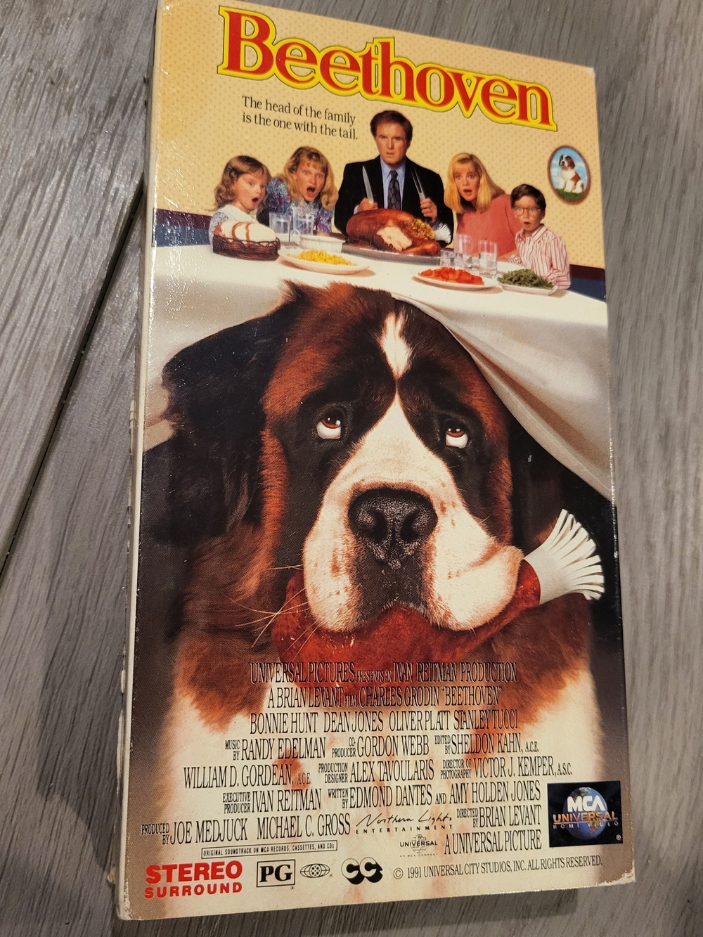 Vintage Beethoven VHS Movie 1992 MCA Universal
